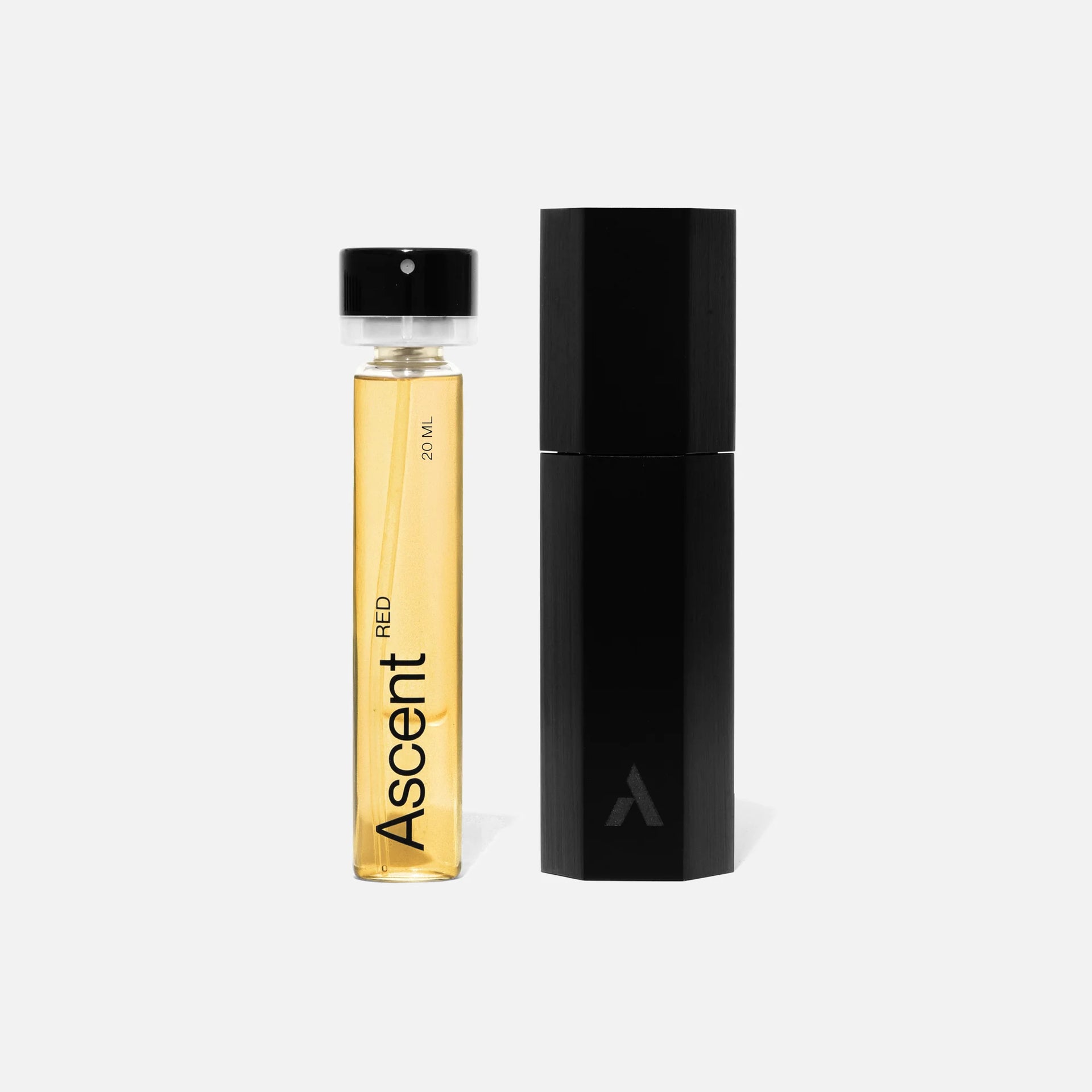 Ascent refillable perfume starter pack — aluminium case with 20ml extrait de parfum