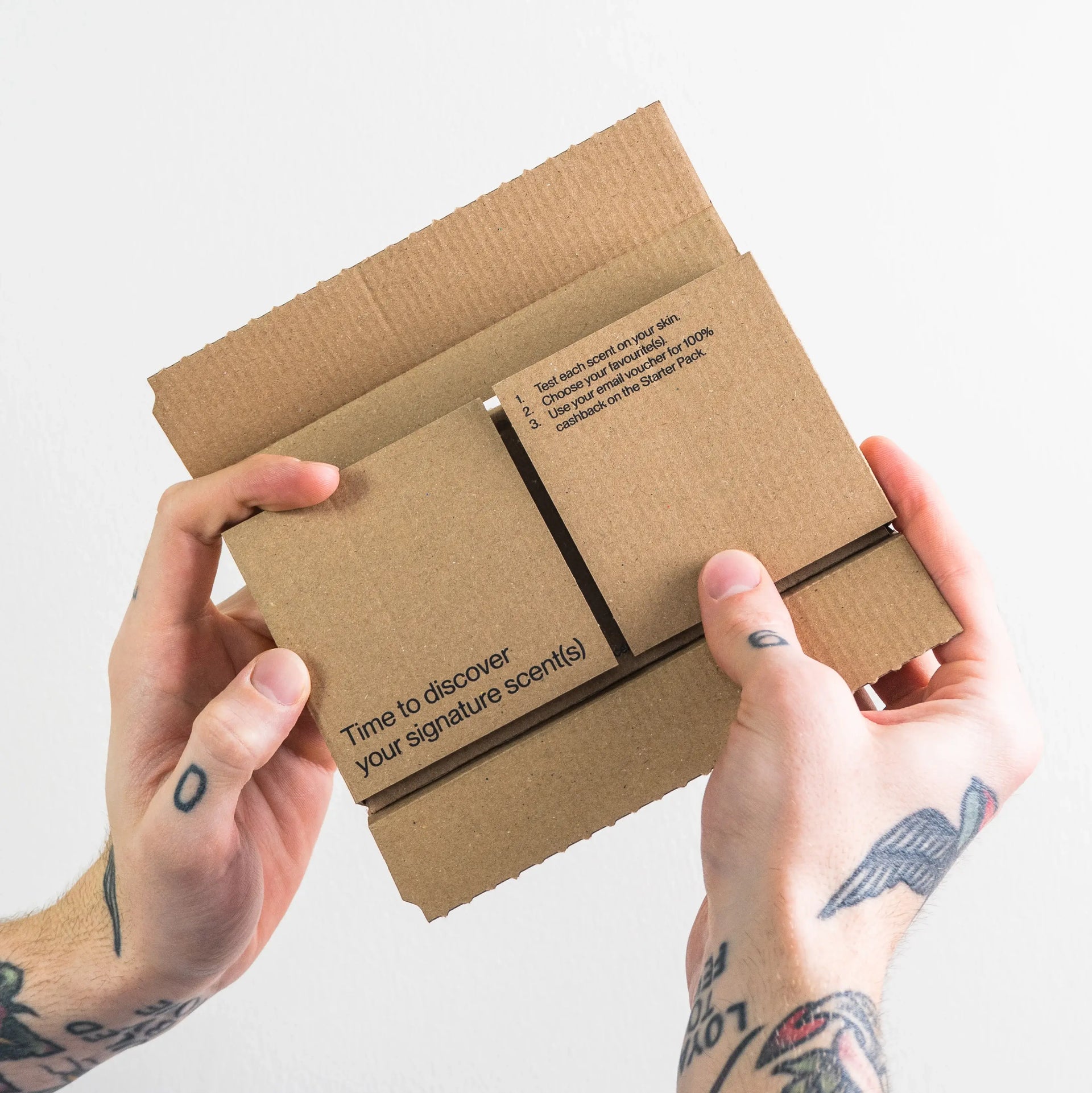 Ascent perfume discovery kit — try before you buy, risk-free
