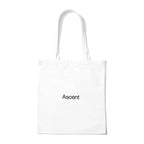 Ascent White Tote Bag