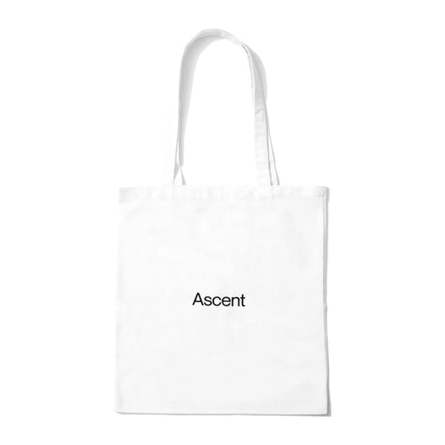 Ascent White Tote Bag
